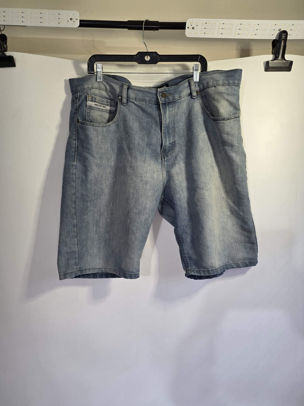 Ecko‎ Unlimited Light Blue Denim Jean Shorts Waist 40